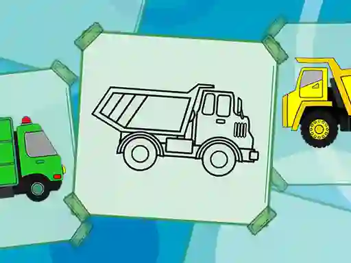 Jeu Truck Coloring Book en ligne