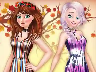Jeu Princesses BFFs Fall Party en ligne