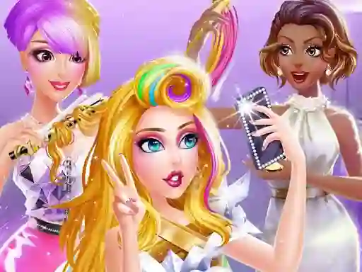 Jeu Superstar Hair Salon en ligne