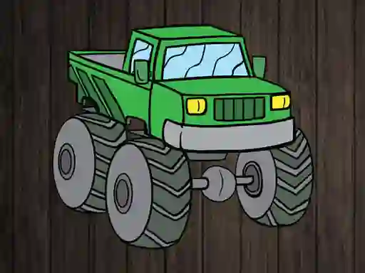 Jeu Monster Truck Jigsaw en ligne