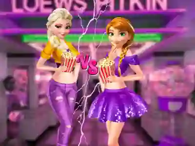 Jeu Ellie and Annie Movie Night en ligne