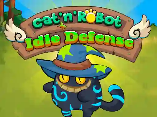 Jeu Cat'n' Robot Idle Defense en ligne