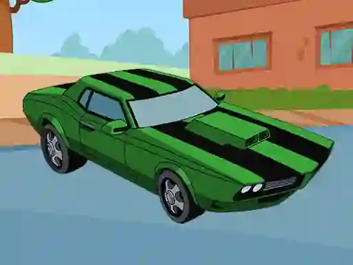Jeu Ben 10 Car Jigsaw en ligne