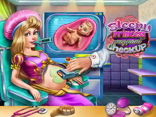 Jeu Sleepy Princess Pregnant Check Up en ligne