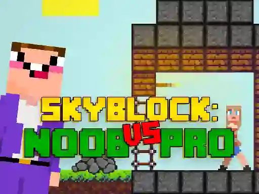 Jeu Noob vs Pro Skyblock en ligne