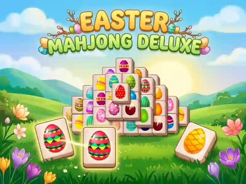 Jeu Easter mahjong deluxe en ligne