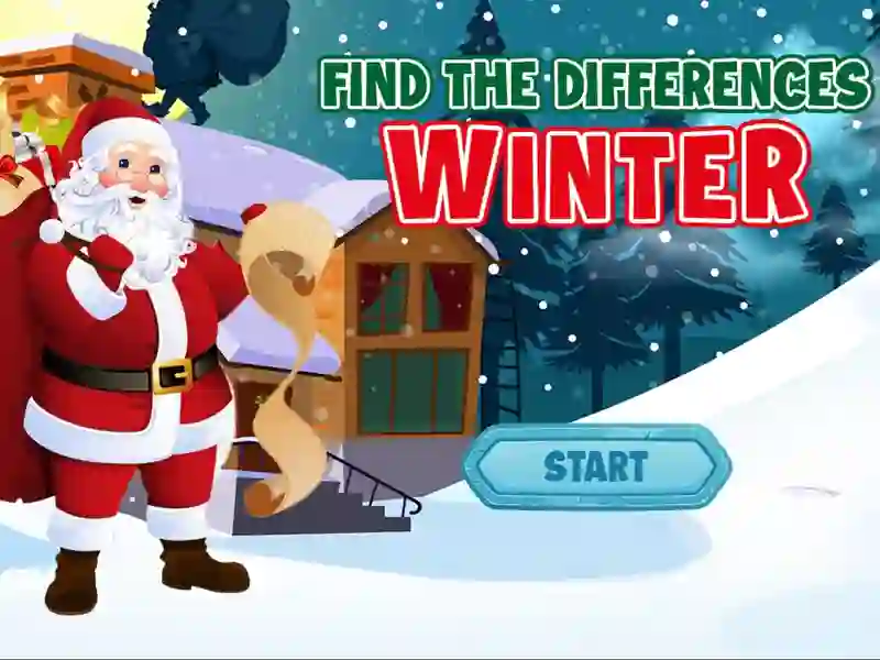 Jeu Find The Differences Winter en ligne