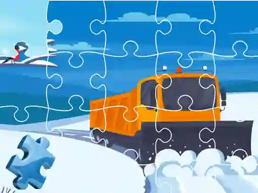 Jeu Winter Trucks Jigsaw en ligne