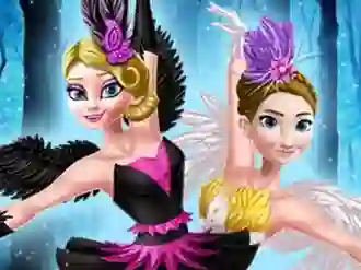 Jeu Ellie and Annie Black Swan and White Swan en ligne