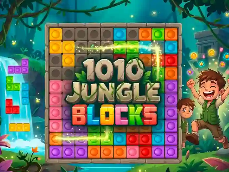 Jeu 1010 Jungle Blocks en ligne