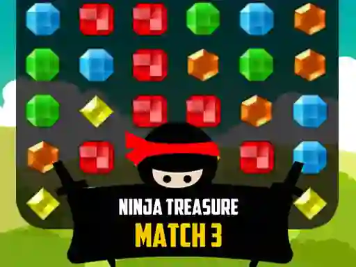 Jeu Ninja Treasure Match 3 en ligne