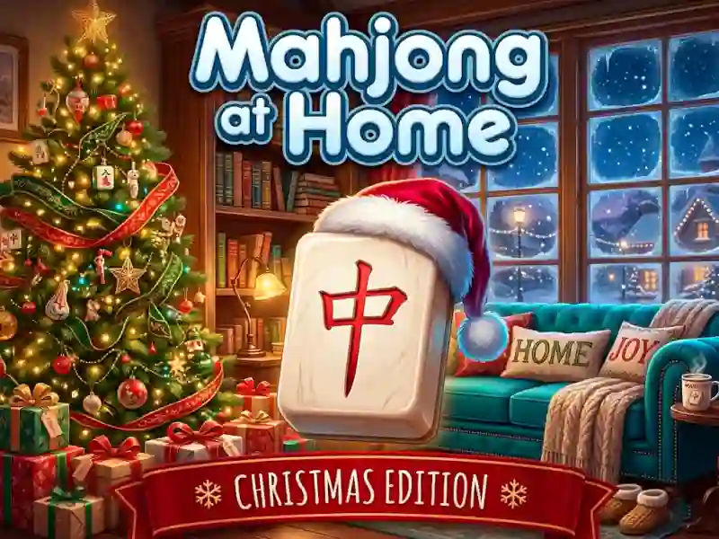 Jeu Mahjong At Home Xmas Edition en ligne