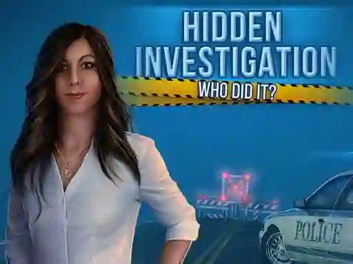 Jeu Hidden Investigation: Who Did It en ligne