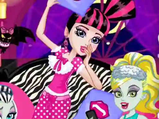 Jeu Monster Slumber Party Funny Faces en ligne