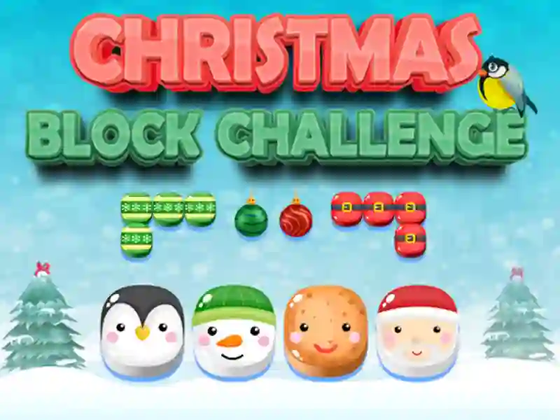Jeu Christmas Block Challenge en ligne