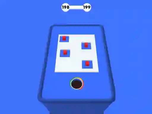 Jeu Hole 3d Color Block Game en ligne