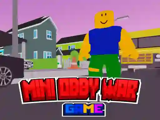 Jeu Mini Obby War Game en ligne