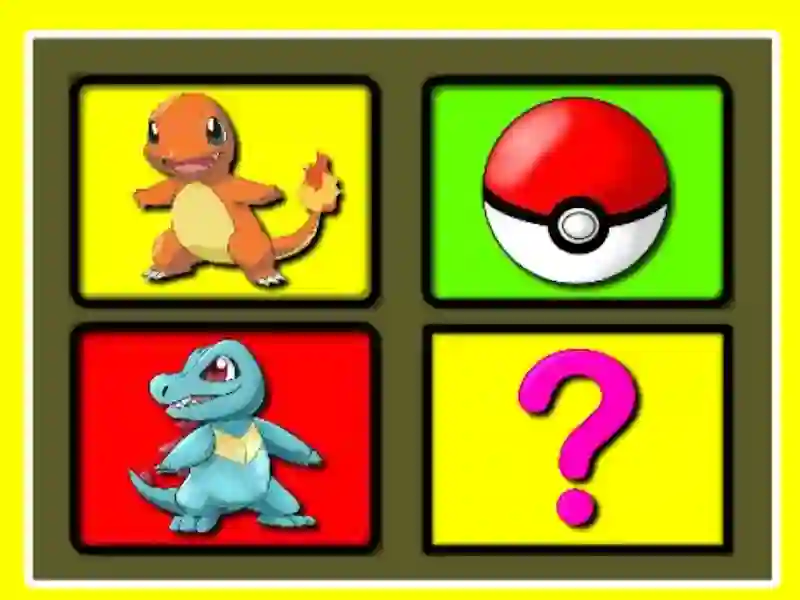 Jeu Pokemon Memory Time en ligne