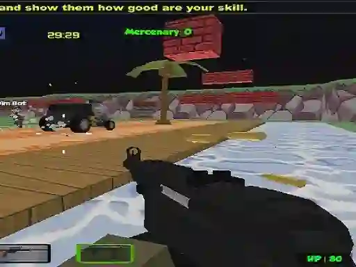 Jeu Blocky Combat Strike Zombie Multiplayer en ligne