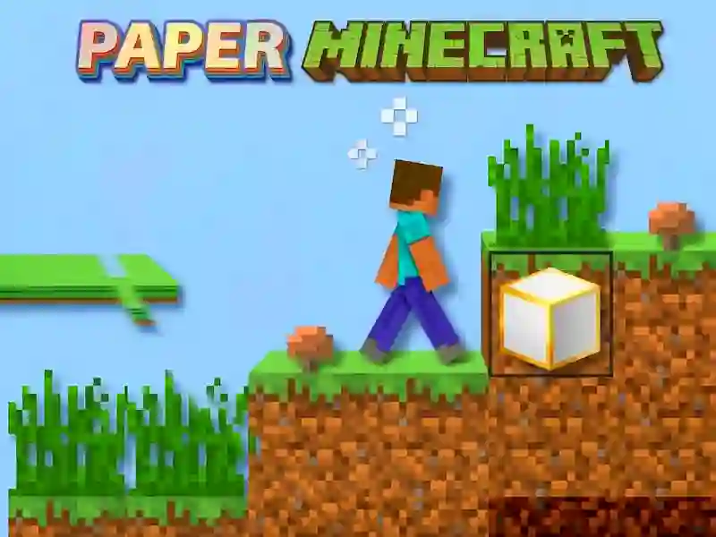 Jeu Paper Minecraft en ligne