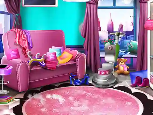 Jeu Girly House Cleaning en ligne