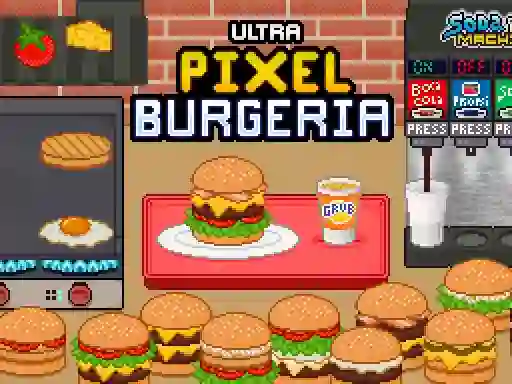 Jeu Ультра пиксельная бургерия en ligne