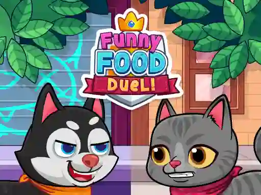 Jeu Funny Food Duel en ligne