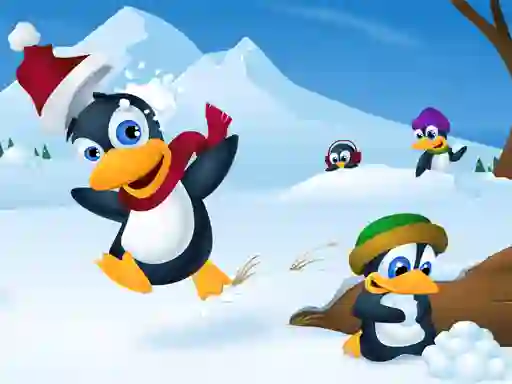 Jeu Cute Penguin Slide en ligne