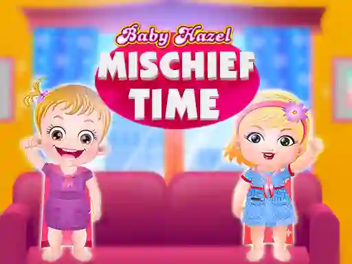 Jeu Baby Hazel mischief time en ligne