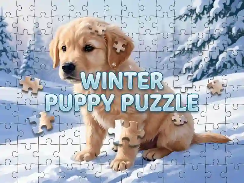 Jeu Winter Pets Puzzle en ligne