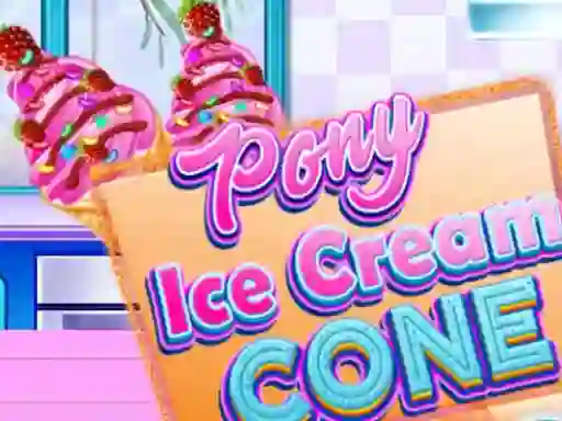 Jeu Pony Ice Cream Cone en ligne