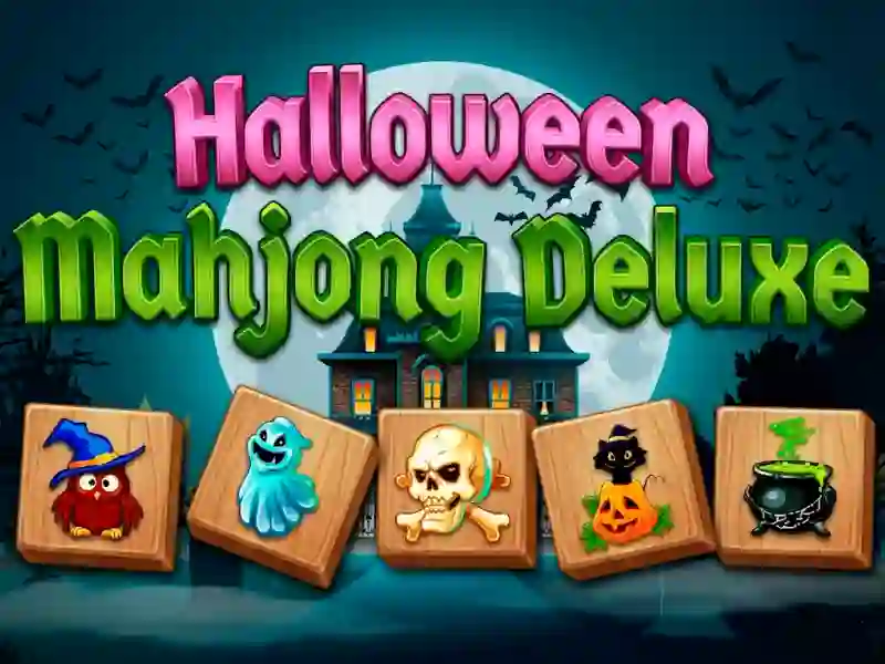 Jeu Halloween Mahjong Deluxe en ligne