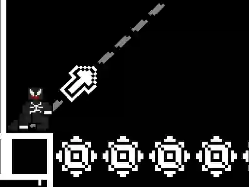Jeu 8bit Black Ropeman en ligne