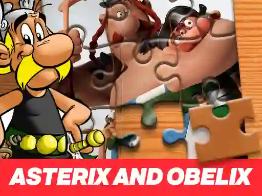Jeu Asterix and Obelix Jigsaw Puzzle en ligne