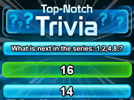 Jeu Top Notch Trivia en ligne