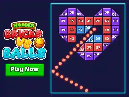 Jeu Wooden Bricks Vs Balls en ligne