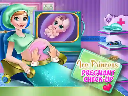 Jeu Ice Princess Pregnant Check Up en ligne