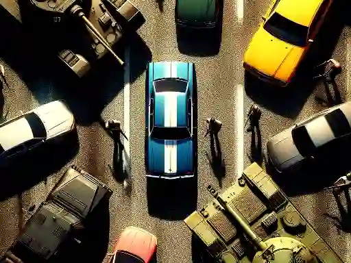 Jeu GTA Car Rush en ligne