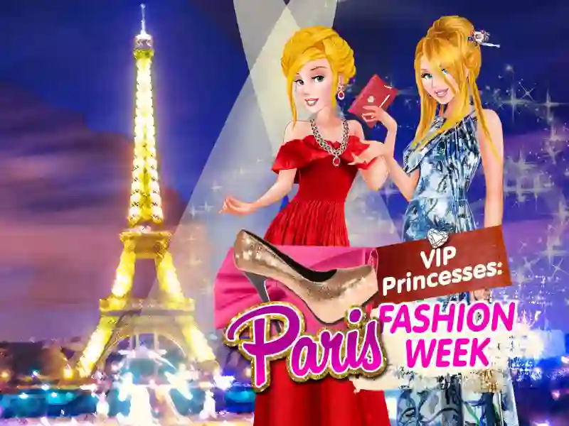 Jeu VIP Princesses: Paris Fashion Week en ligne