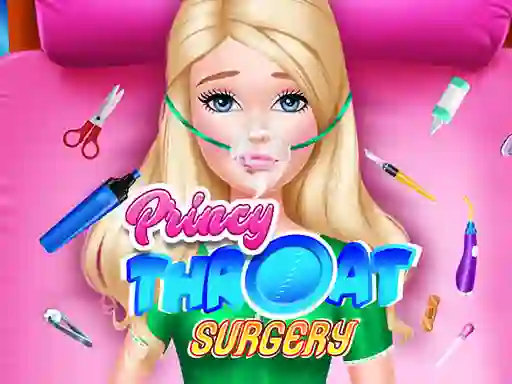 Jeu Princy Throat Surgery en ligne
