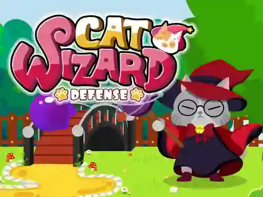 Jeu Cat Wizard Defense en ligne
