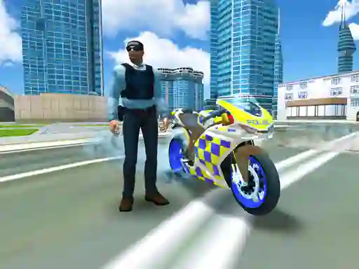 Jeu Police Motorbike Traffic Rider en ligne
