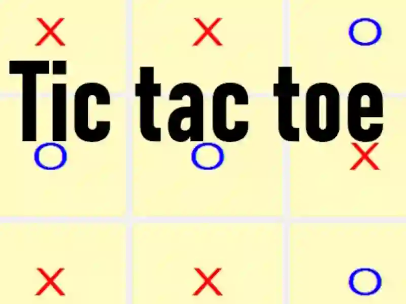 Jeu Tic tac toe en ligne