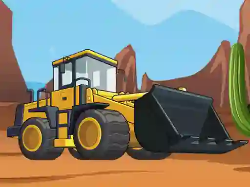 Jeu Bulldozer Jigsaw en ligne