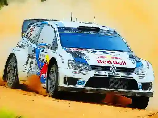 Jeu Rally Car Driving Jigsaw en ligne