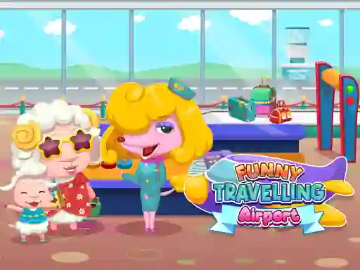 Jeu Funny Travelling Airport en ligne