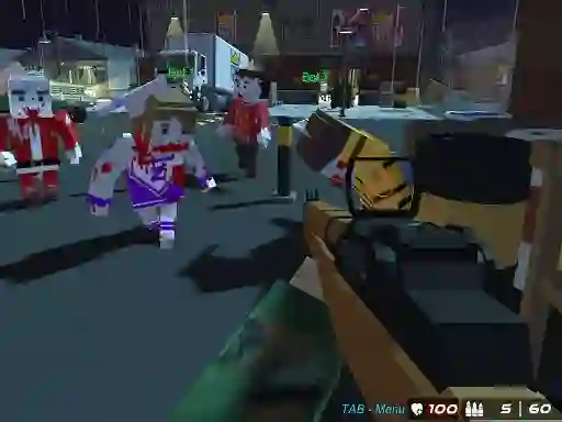 Jeu GunGame 24 Pixel en ligne