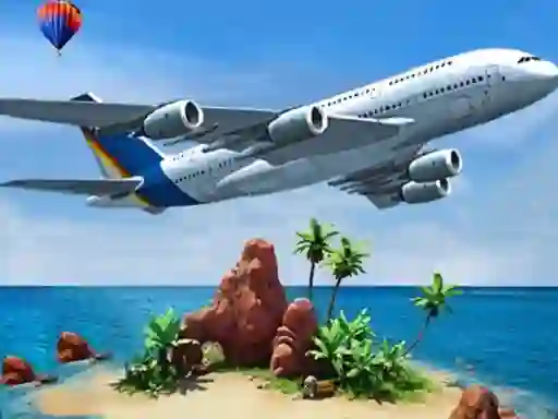 Jeu Air plane Simulator Island Travel en ligne