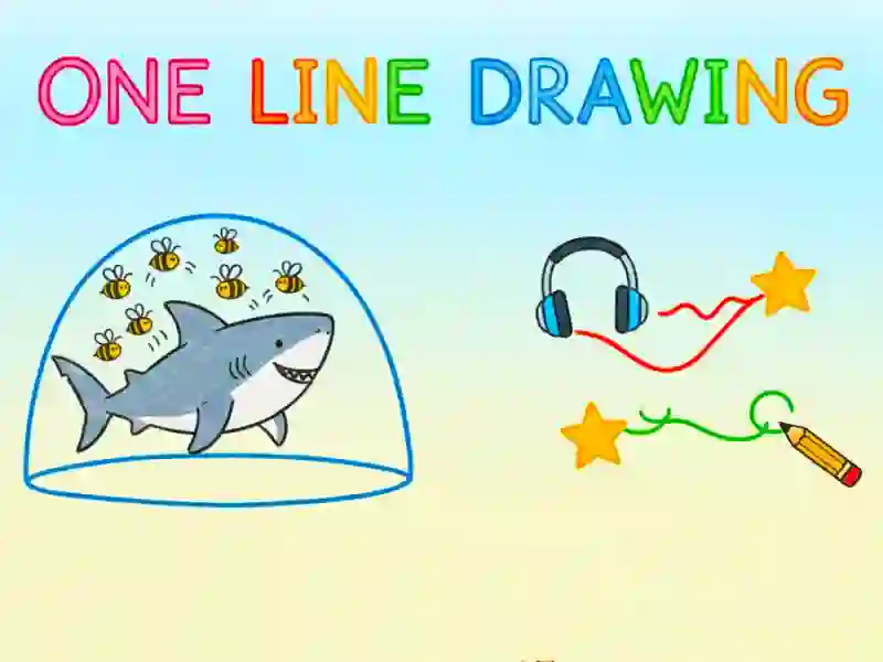 Jeu One Line Drawing en ligne