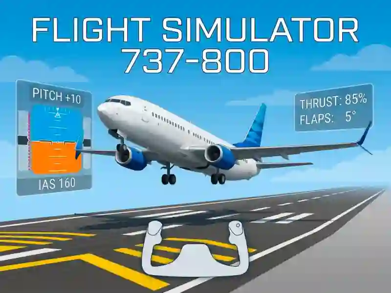 Jeu Flight Simulator 737-800 en ligne